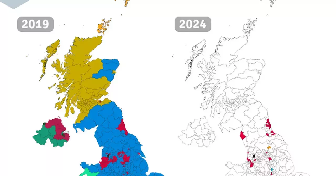 Politics Live General Election 2024 results tracker and UK map as exit