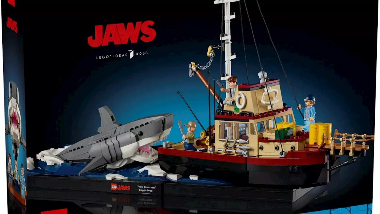 LEGO Dives Beneath the Surface with New LEGO Ideas Jaws Set