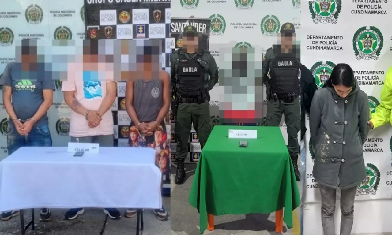 Capturan a cinco señalados extorsionistas en Barrancabermeja y Puerto Wilches