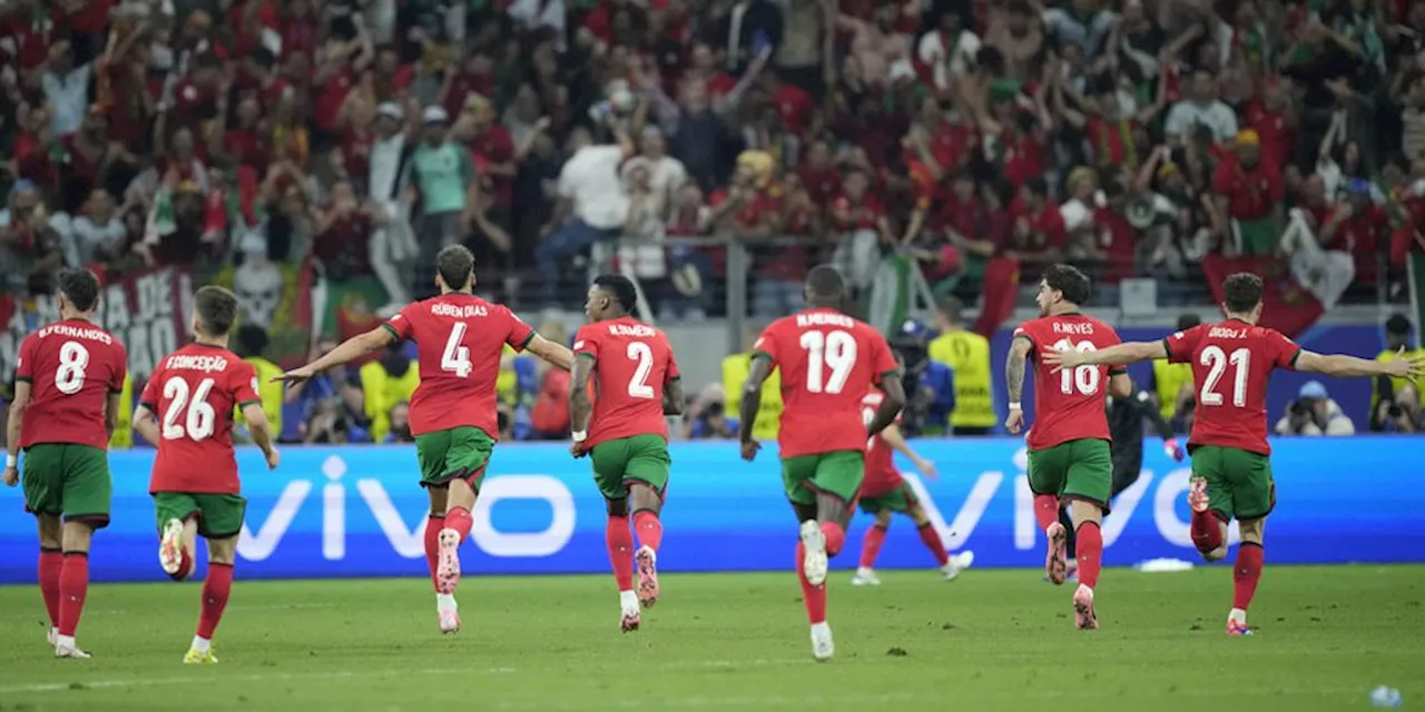 Duel Antarlini Portugal vs Prancis di 8 Besar Euro 2024: Adu Kuat Palhinha dan Tchouameni