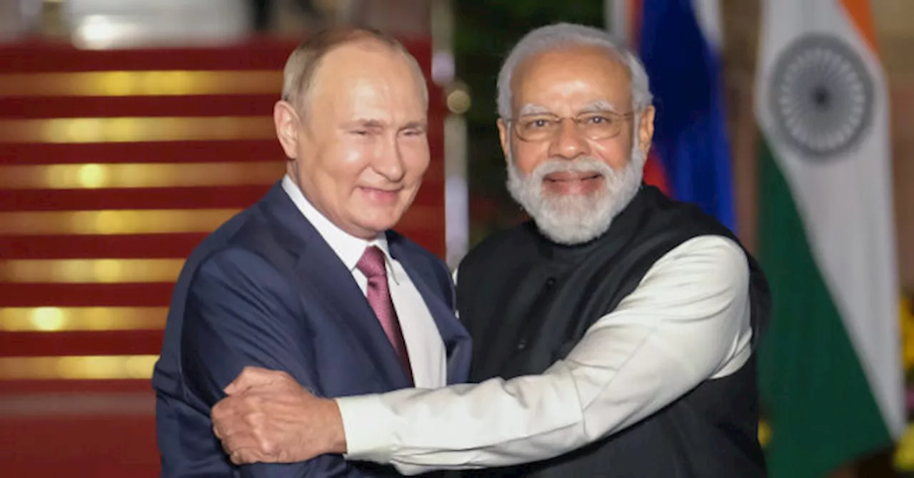 Indian Prime Minister Narendra Modi Plans Moscow Visit for Talks with Vladimir Putin