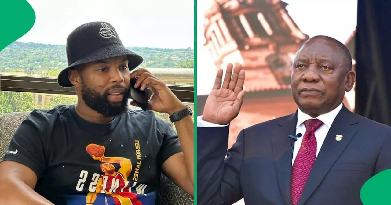 Sizwe Dhlomo Shares Throwback Photo After Meeting President Cyril Ramaphosa With Trevor Noah