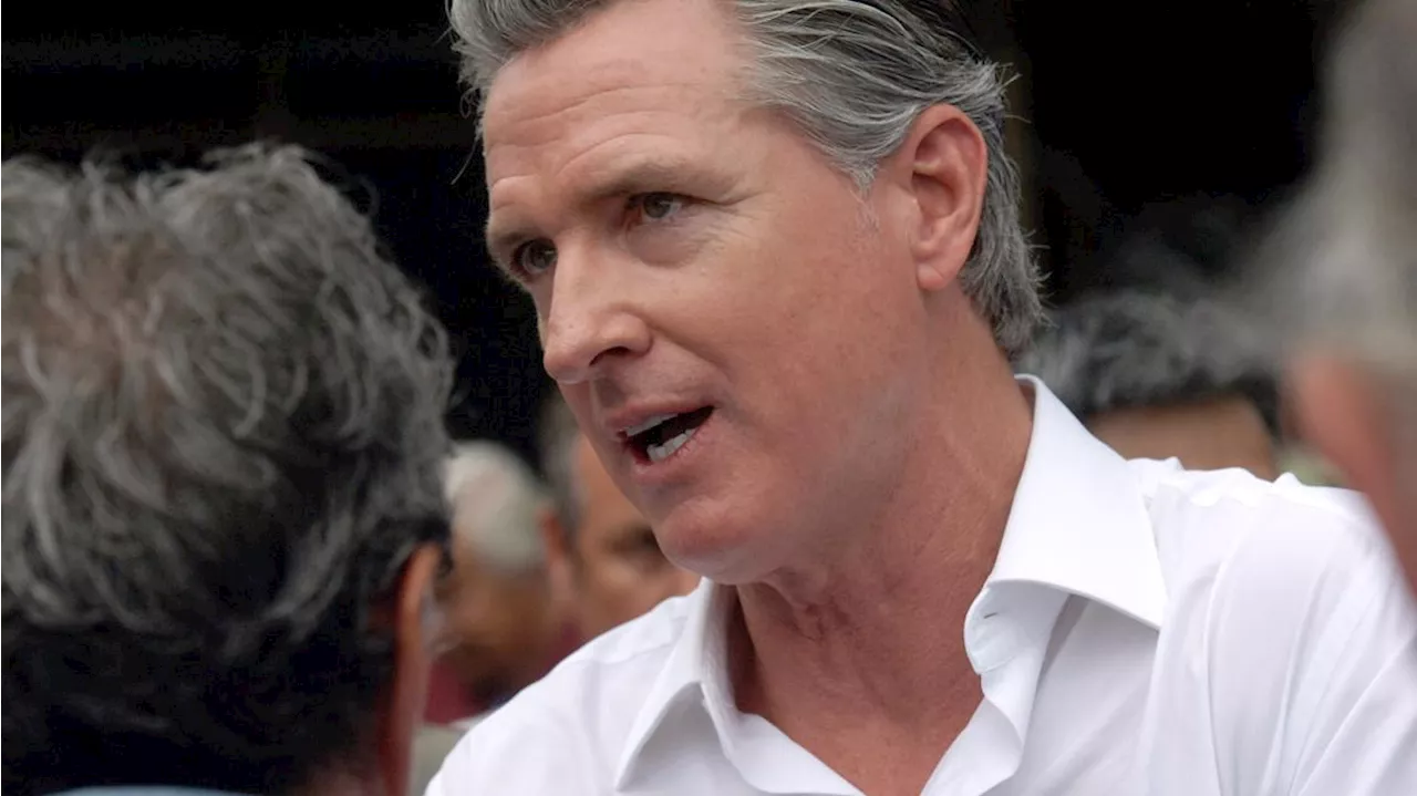 Newsom touts his support for President Joe Biden and sidesteps replacement talk