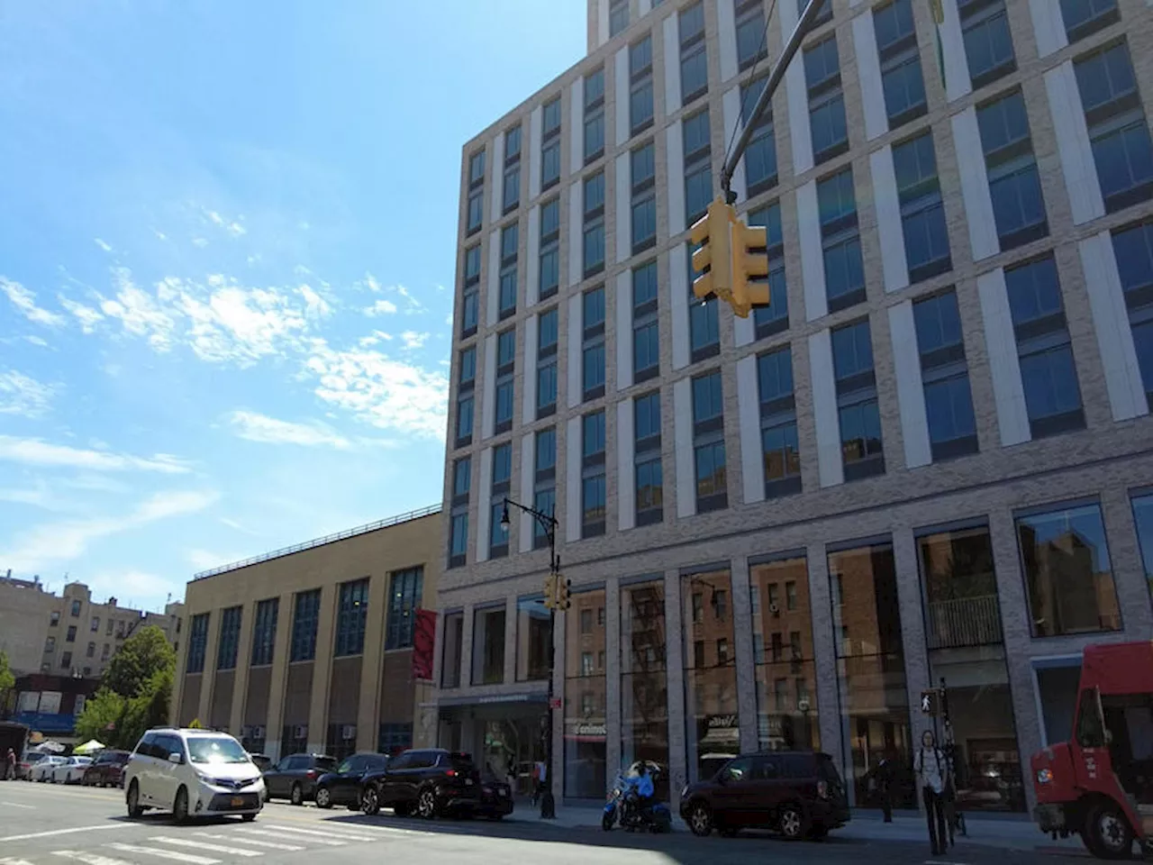 New apartment building above Inwood Library offers rents as low as $380. CBS New York takes an exclusive tour