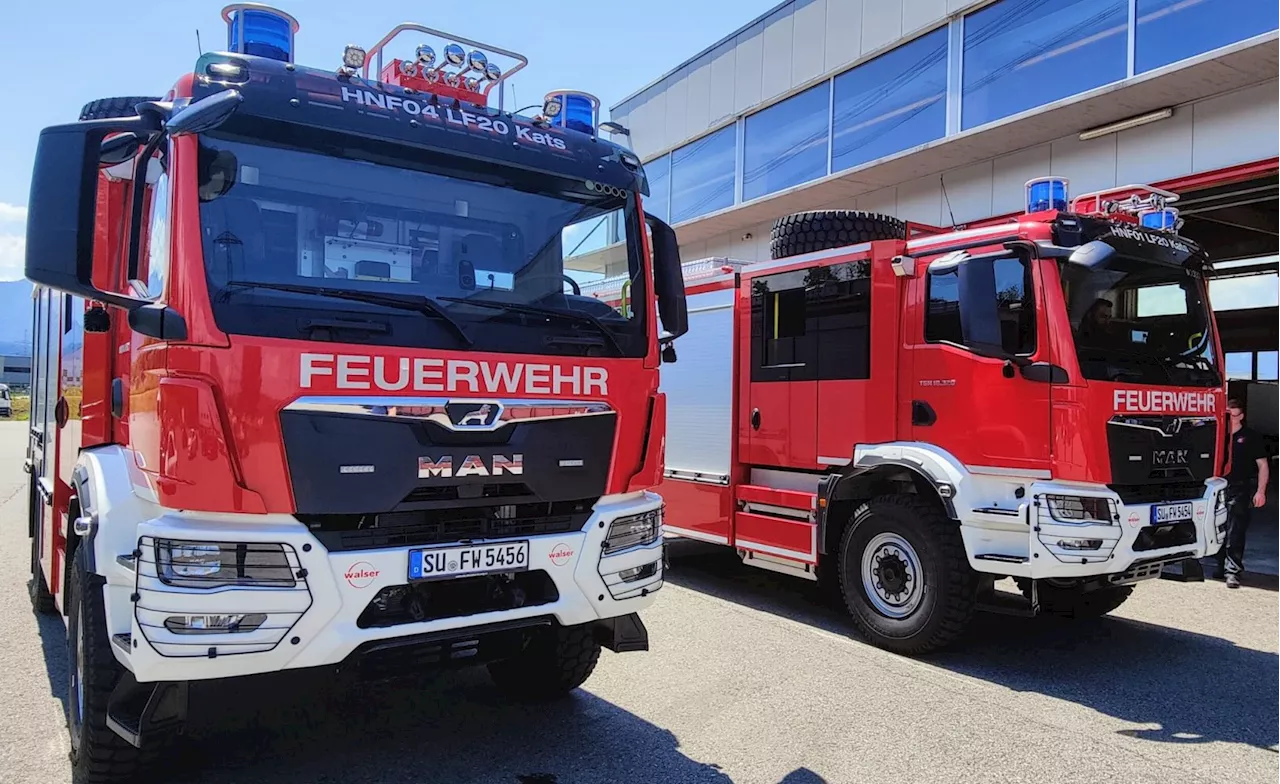 Zwei neue Fahrzeuge für die Feuerwehr Hennef