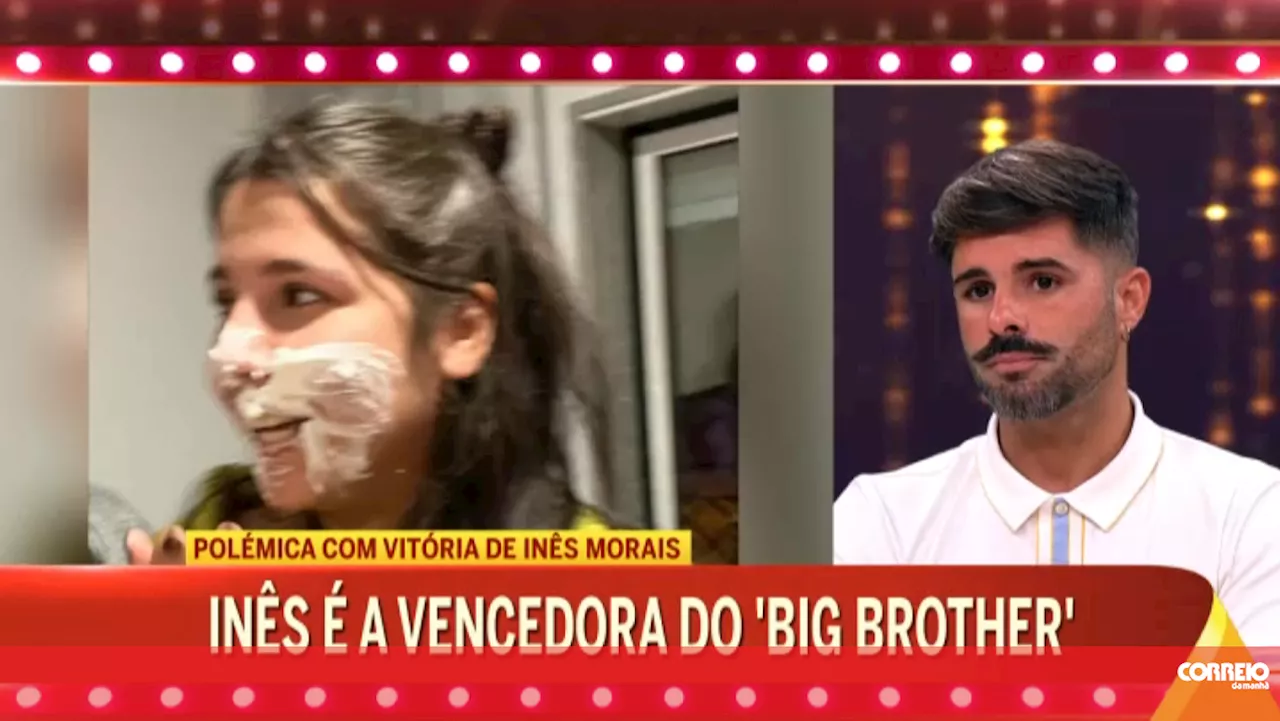 Rui Figueiredo reage às declarações de Inês Morais após ter sido vencedora do ‘Big Brother’