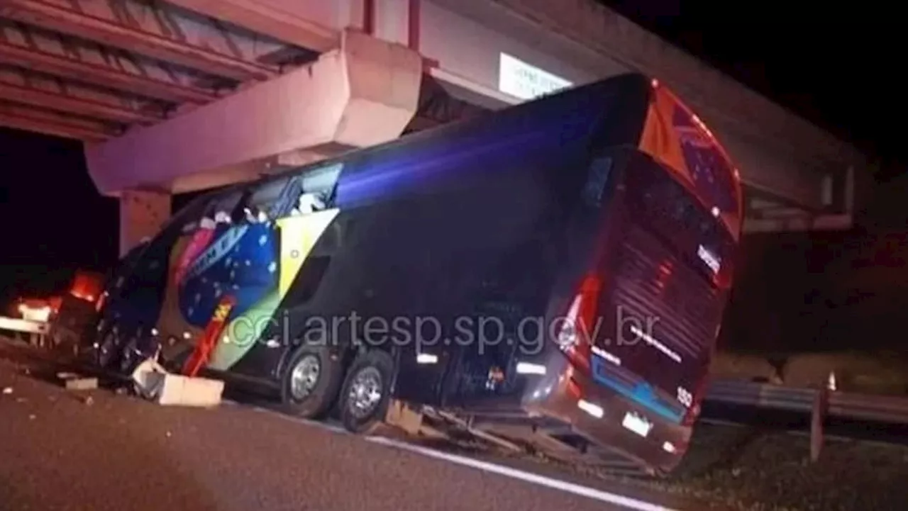 Acidente com ônibus deixa ao menos 10 mortos em rodovia no interior de SP