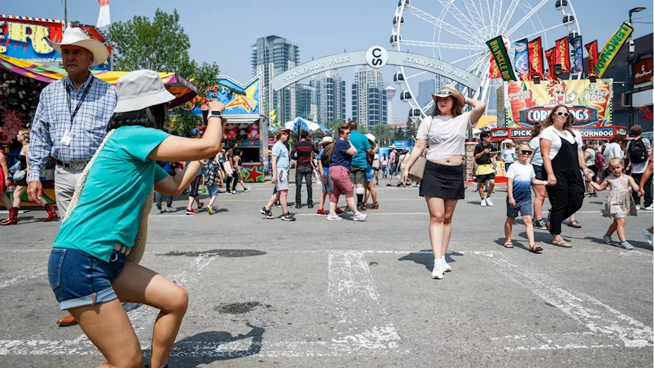 Calgarians put water crisis aside for fun at Stampede Canada Head