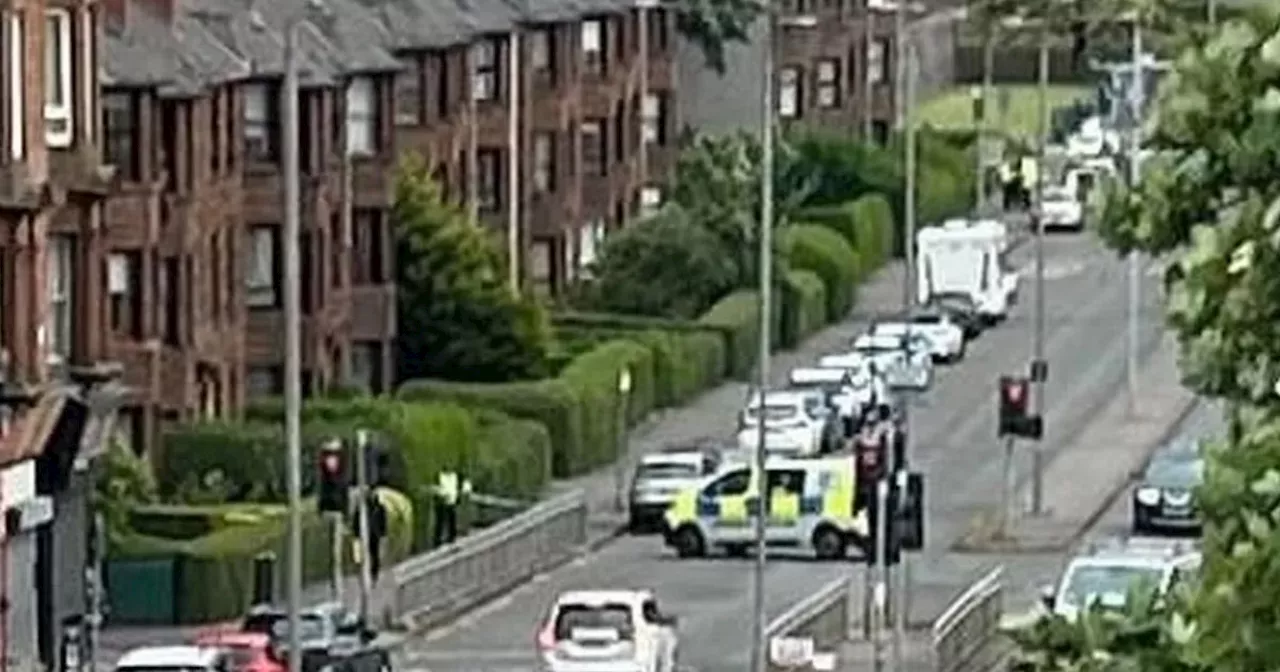 Man 'fighting for life' after HGV hits e-scooter on busy road in Glasgow