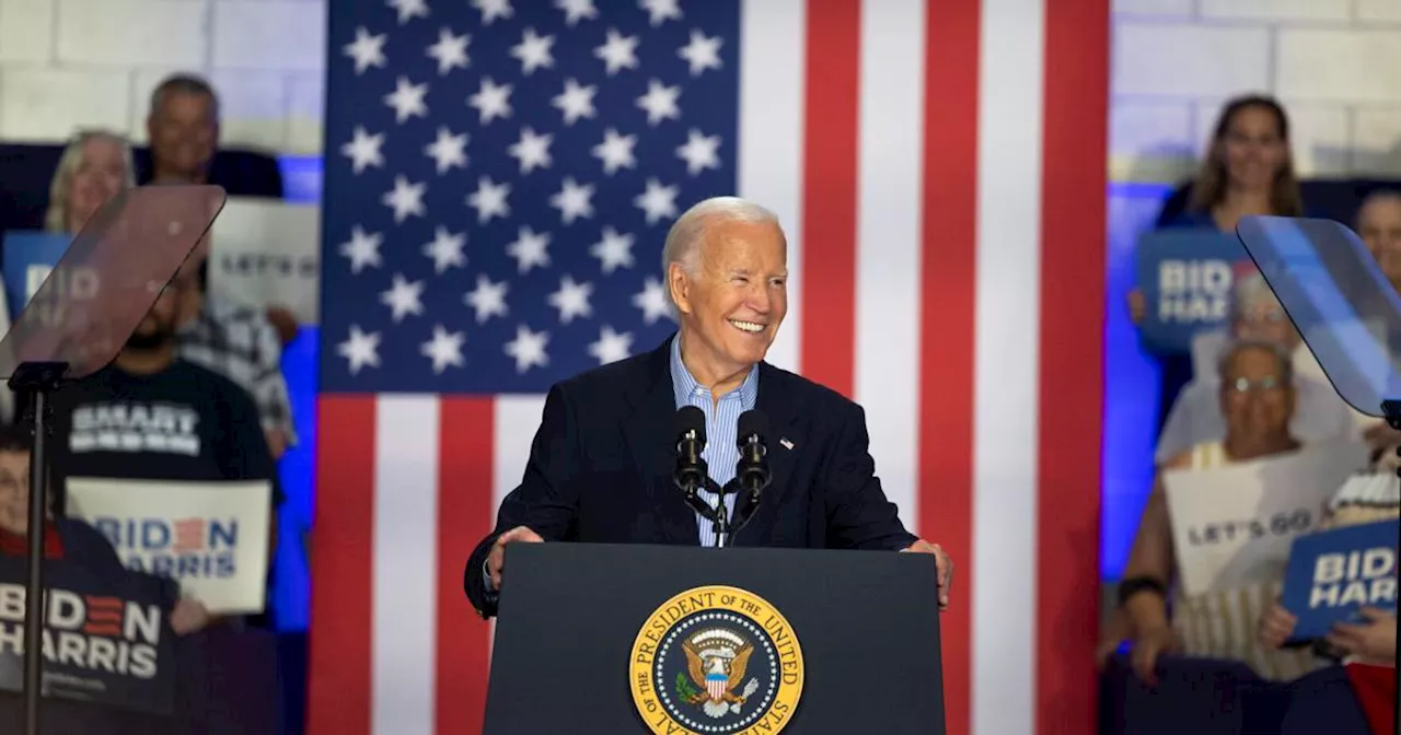 'I'm staying in the race,' Joe Biden thunders at Wisconsin rally