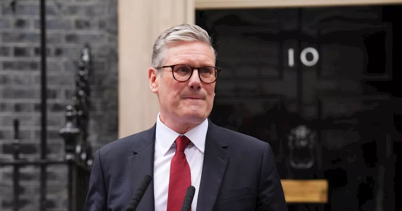 Keir Starmer's message to the nation from Downing Street