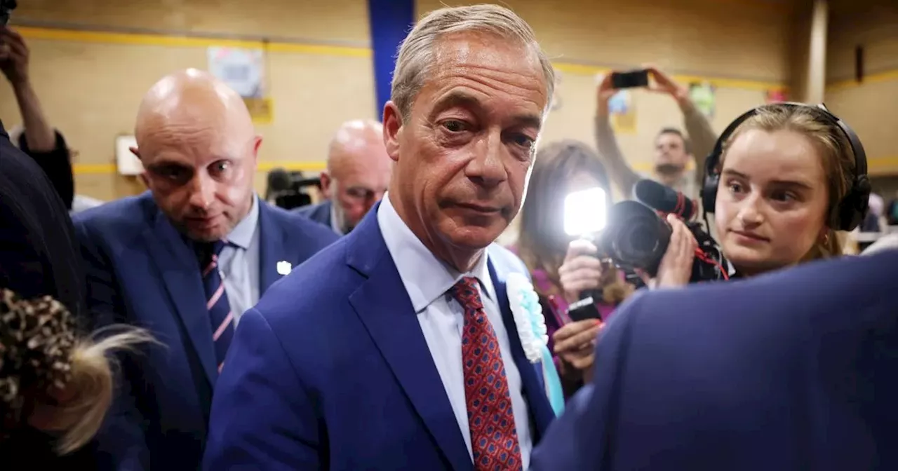 Nigel Farage's Reform UK surges in vote across Merseyside