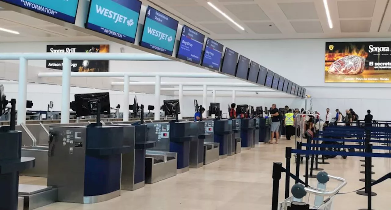 Aerolíneas reanudan vuelos en Aeropuerto Internacional de Cancún, tras impacto de Beryl en Quintana Roo