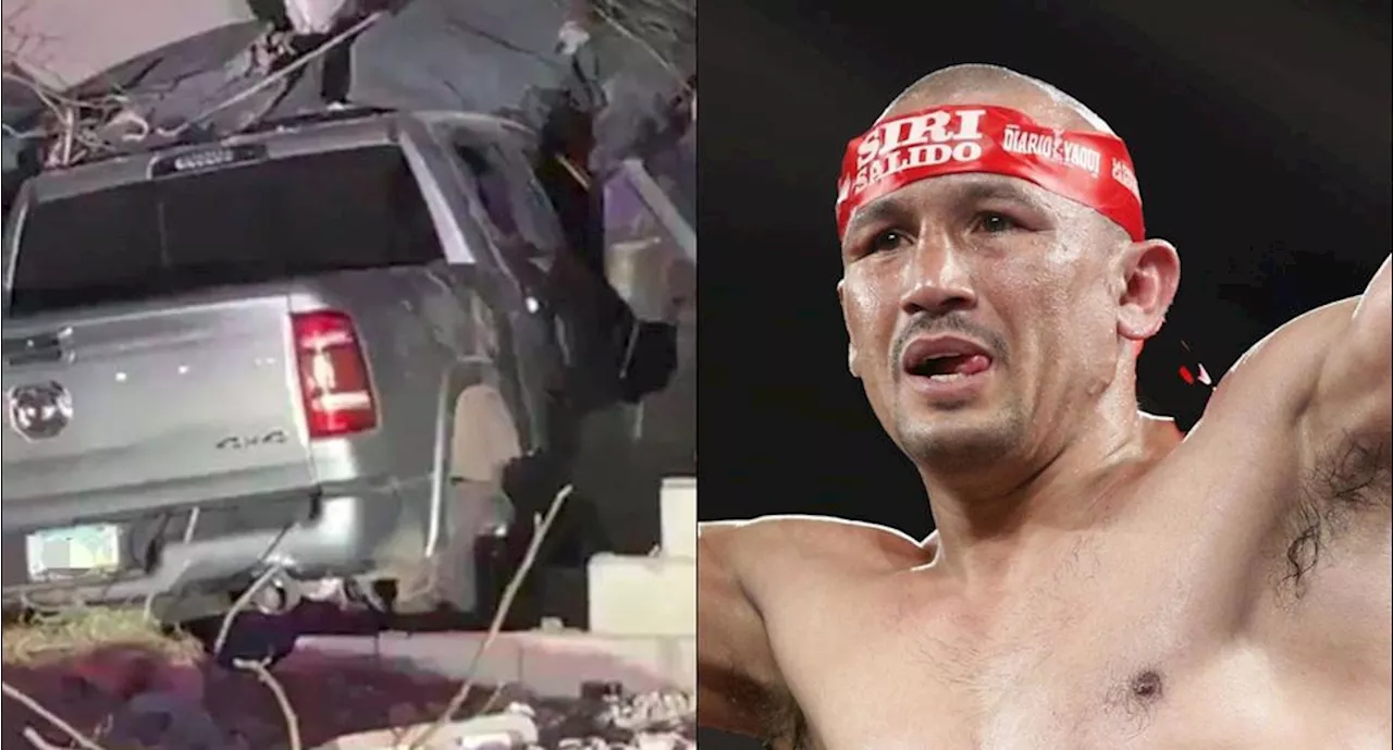 El exboxeador Orlando 'Siri' Salido choca contra un domicilio; muere un hombre al interior