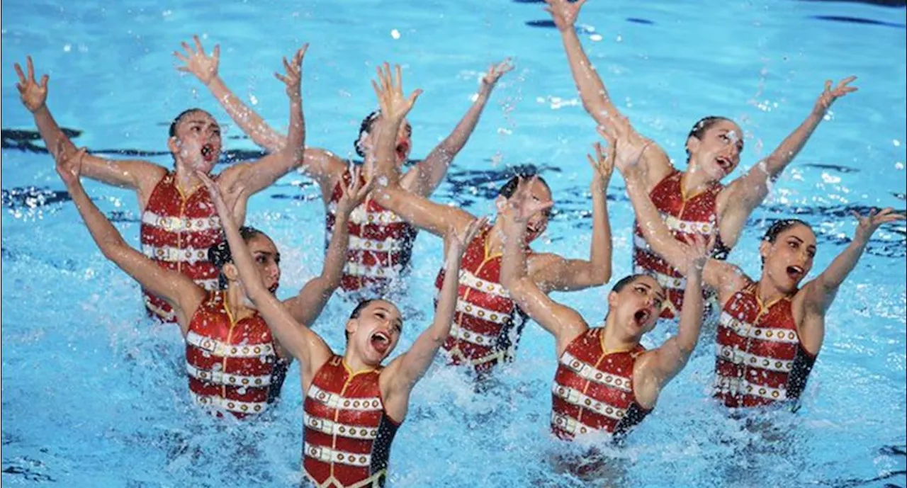 Equipo mexicano de Natación Artística gana medalla de plata en Copa del Mundo