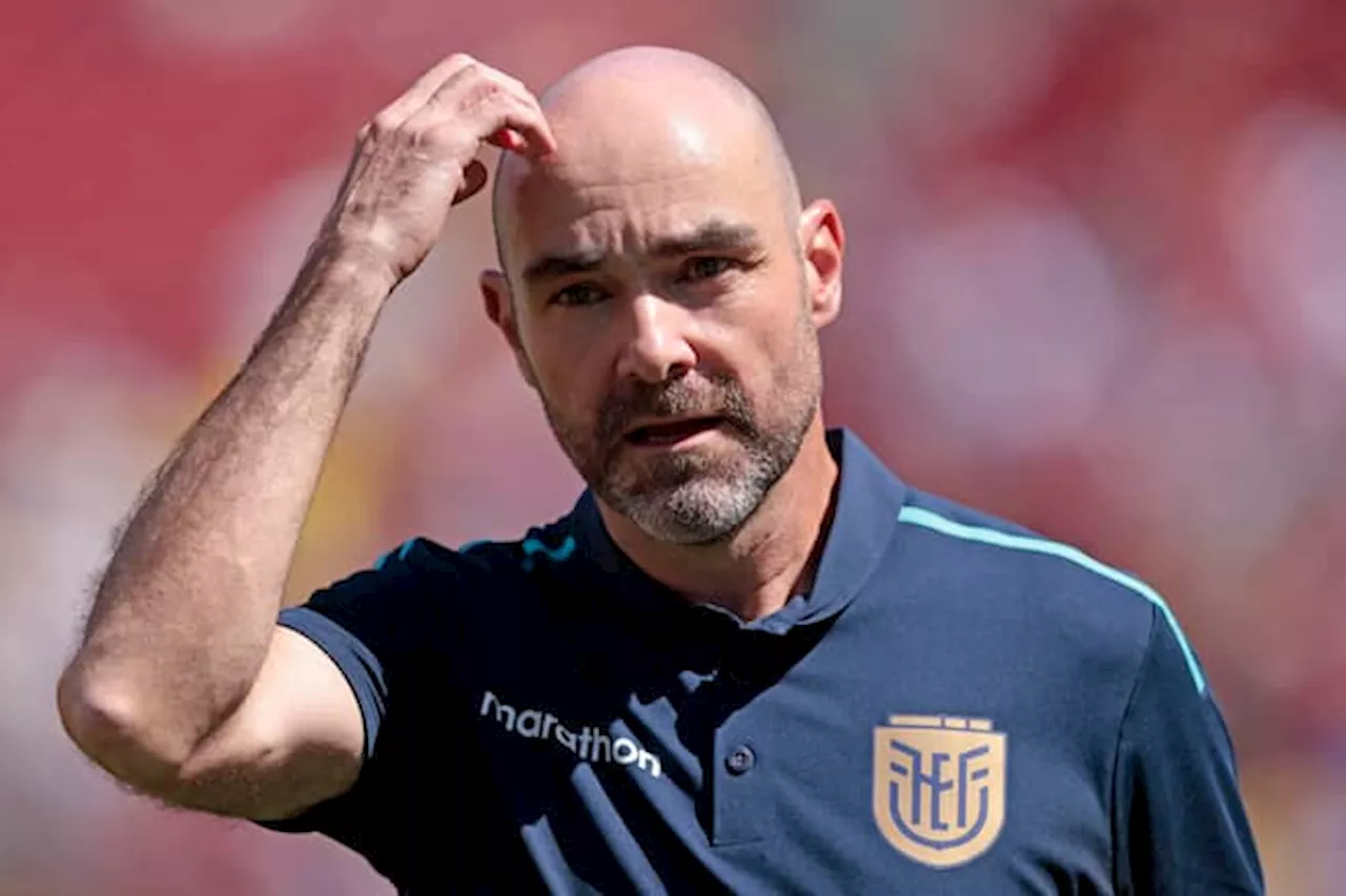 ¡Afuera! Ecuador despidió a su técnico tras la derrota con Argentina