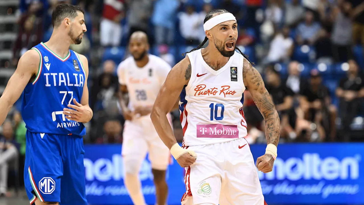 Preolimpico: l'Italia affonda con Porto Rico, ko 80-69 e semifinale con la Lituania. Alvarado domina con 29 punti