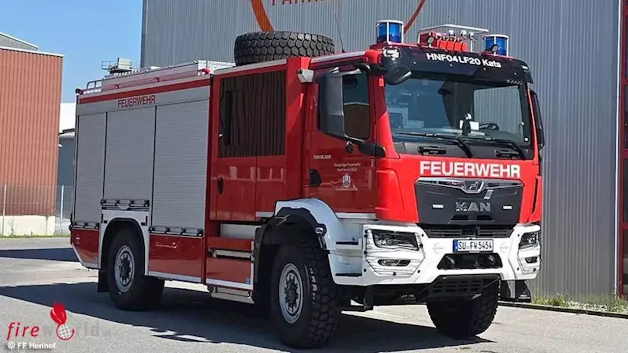 D: Zwei Walser Löschgruppenfahrzeuge 20 Katastrophenschutz (LF 20 KatS) für die Feuerwehr Hennef