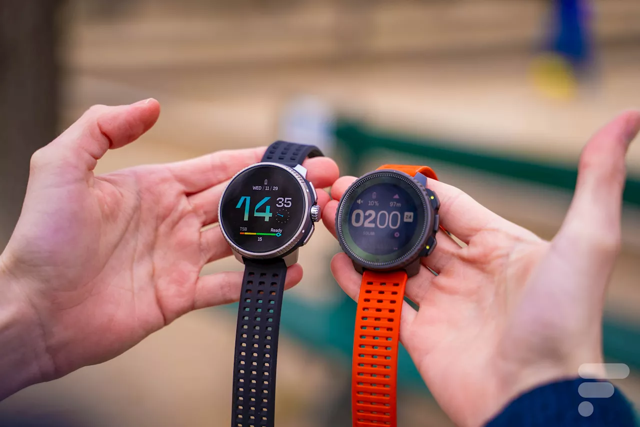 Ce concurrent de Garmin améliore ses montres de sport avec plein de nouvelles fonctions