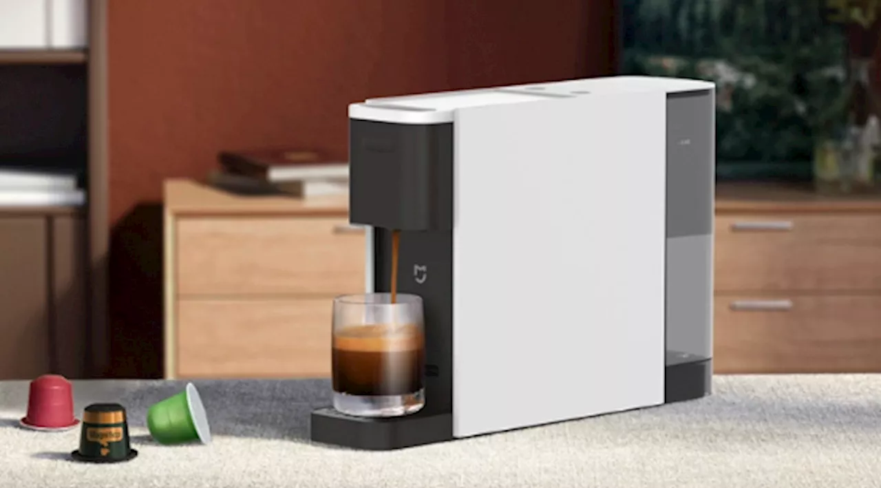 Xiaomi MIJIA Capsule Coffee Machine N1 with one-click extraction unveiled for 379 yuan ($52)