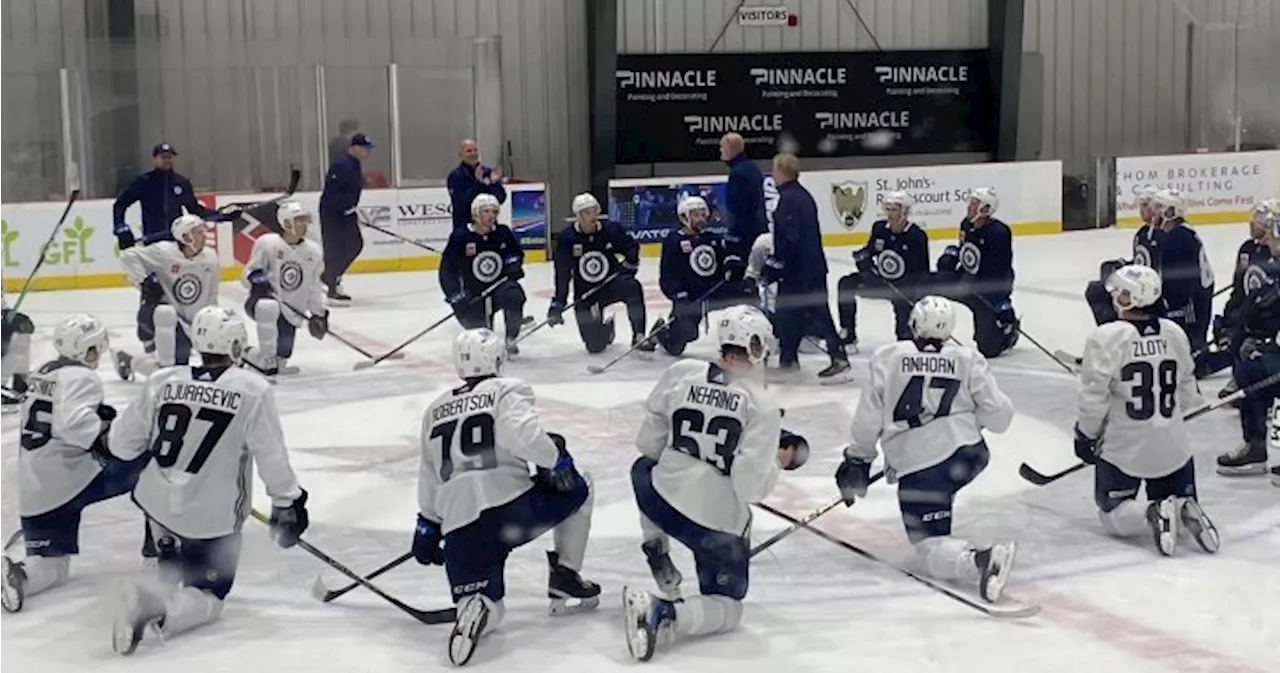 Winnipeg Jets begin on-ice portion of 2024 Development Camp