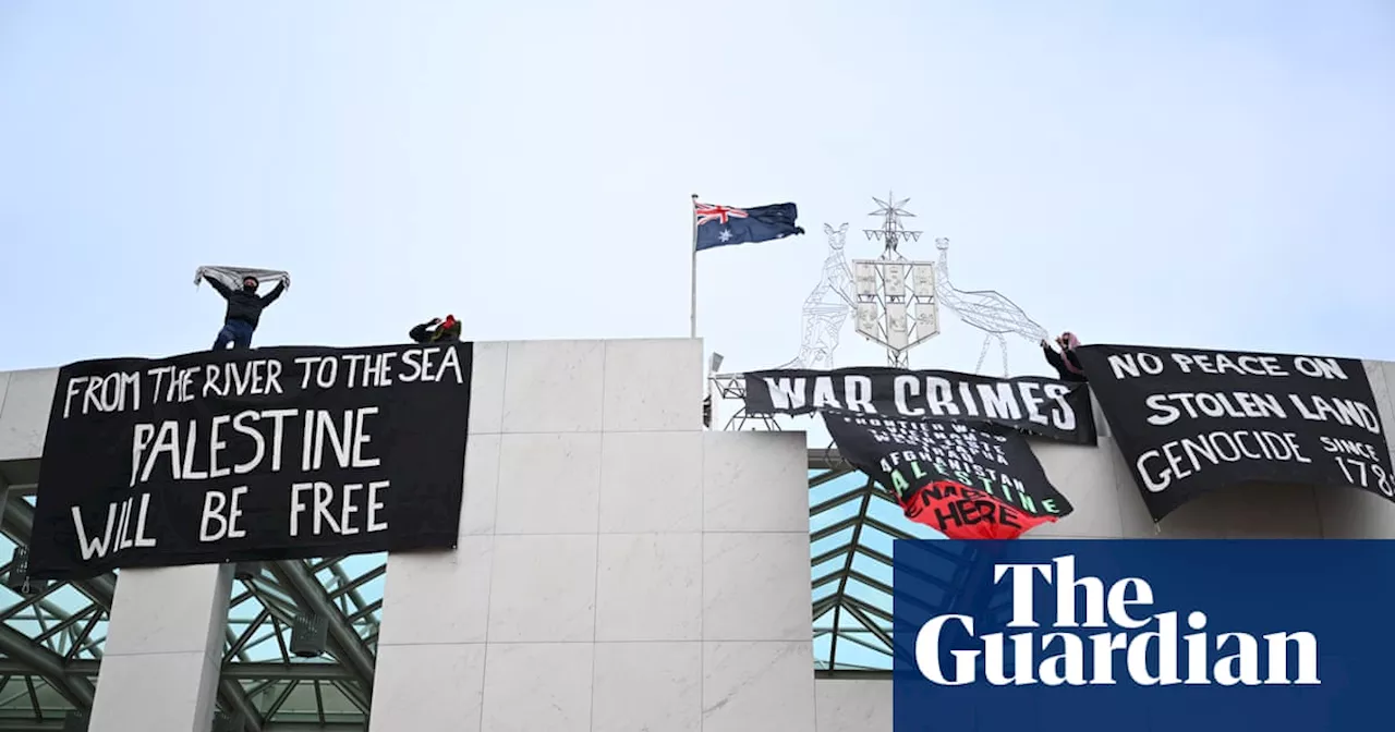 ‘False phone calls’ diverted police from Gaza war protest at Parliament House, AFP chief alleges