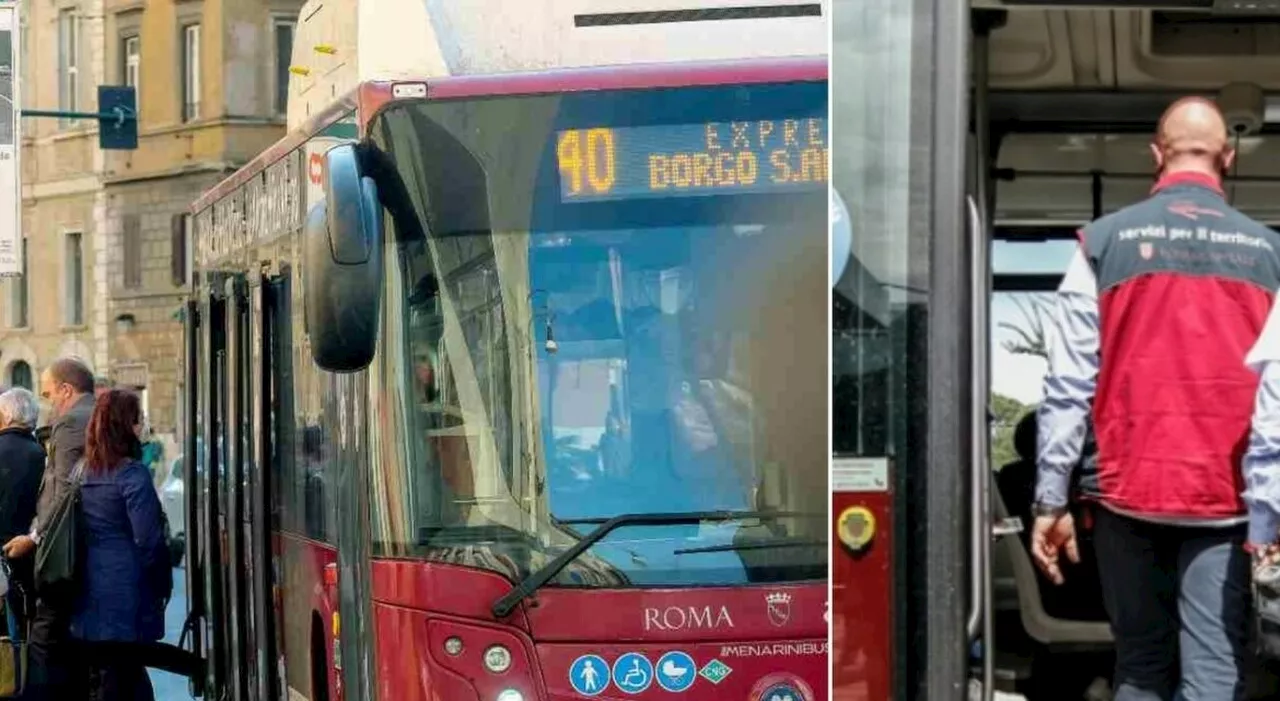 Roma, donna presa a botte sull’autobus dal compagno: l’autista si ferma e la salva