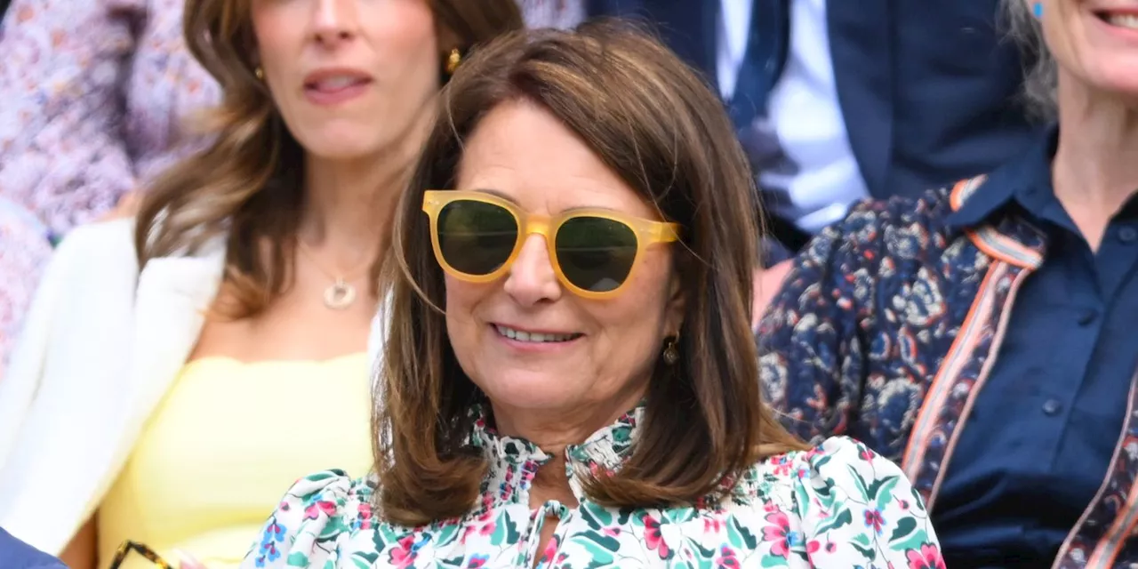 Carole Middleton Steps In for Kate Middleton at Wimbledon