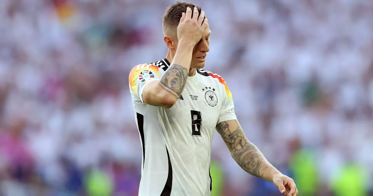 Germany dumped out of Euro 2024 as Toni Kroos' career ends in heartbreak