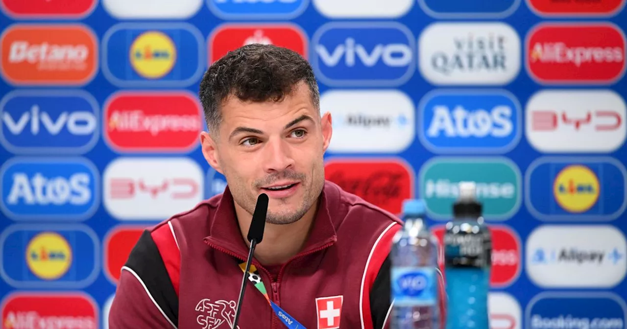 Granit Xhaka faces awkward Harry Kane reunion after subtle dig at England star