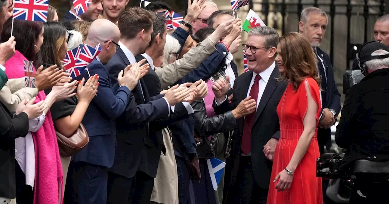 Keir Starmer enters Downing Street as UK prime minister after historic victory