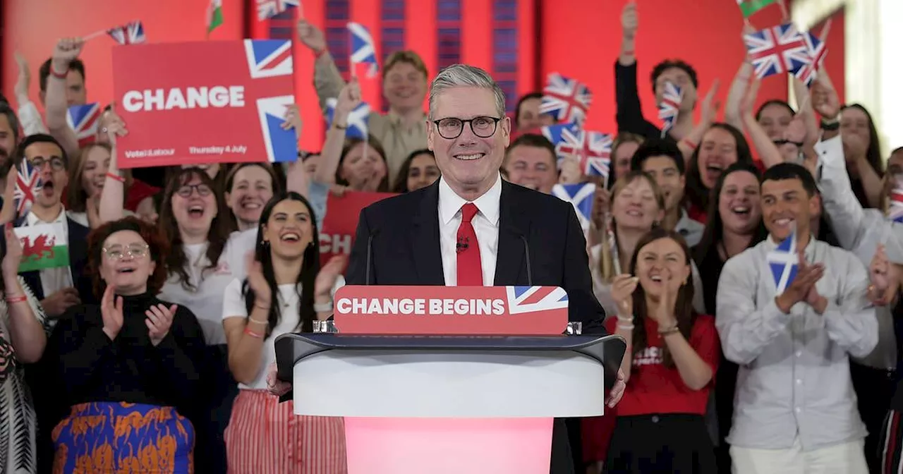 Keir Starmer says burden has been lifted off shoulders of our ‘great nation’