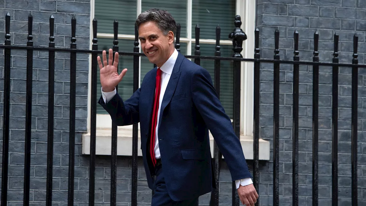 'A fantastic day': Former Labour leader Ed Miliband makes a return to Cabinet