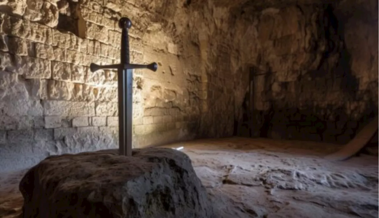 'Excalibur' sword vanishes after being stuck in rock for 1,300 years