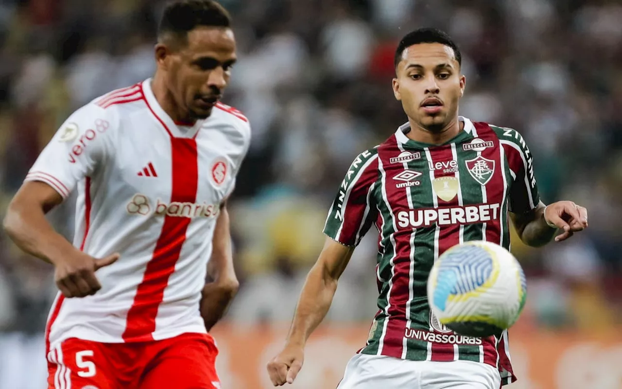 Fluminense sai atrás, mas busca empate com o Inter na estreia de Mano Menezes