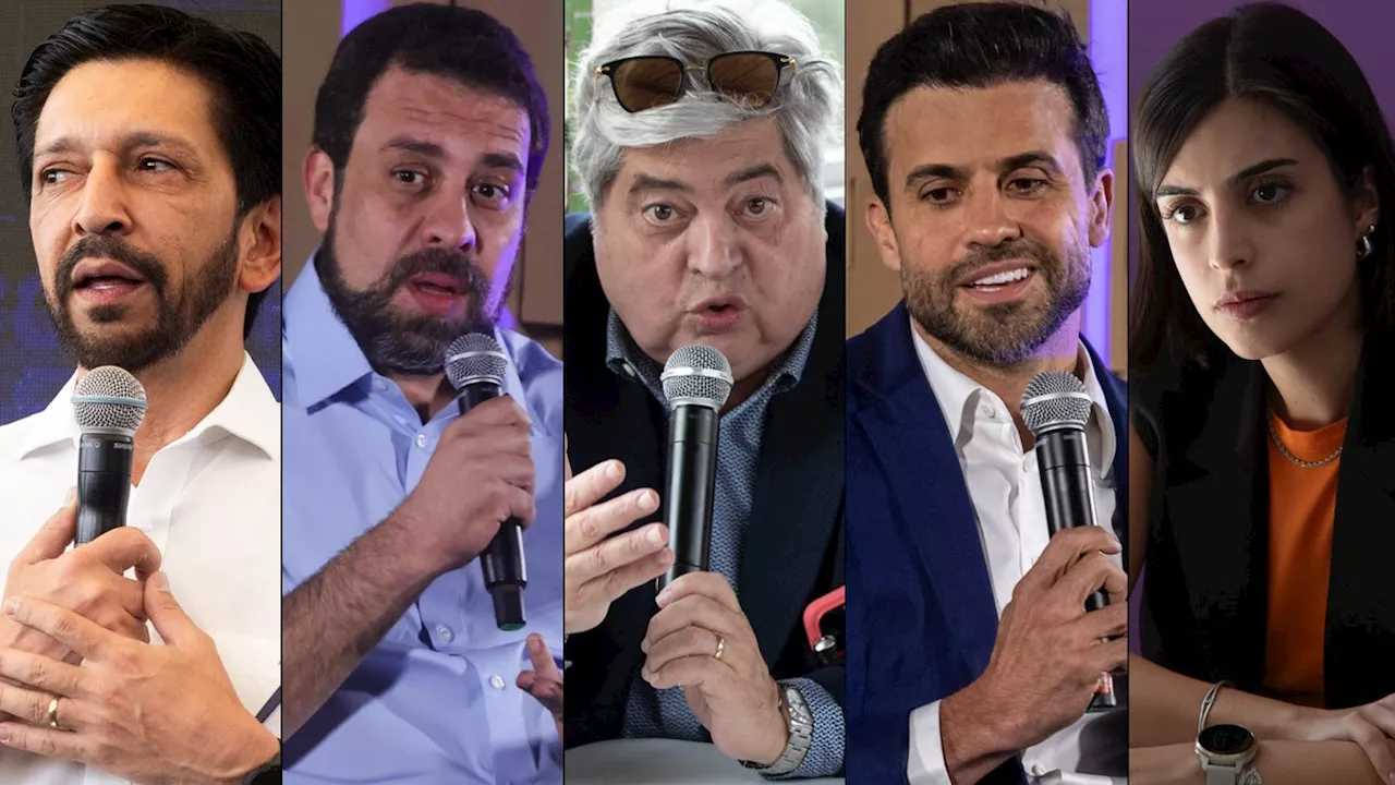 Datafolha: Nunes (24%) e Boulos (23%) empatam em São Paulo; Datena chega a 11%