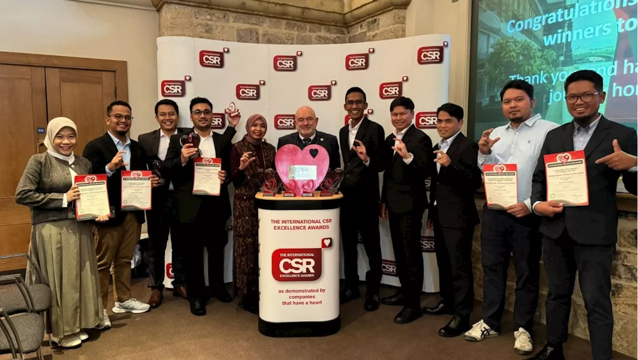 Pertamina Patra Niaga Regional JBB Raih 2 Penghargaan The International CSR Excellence Awards 2024