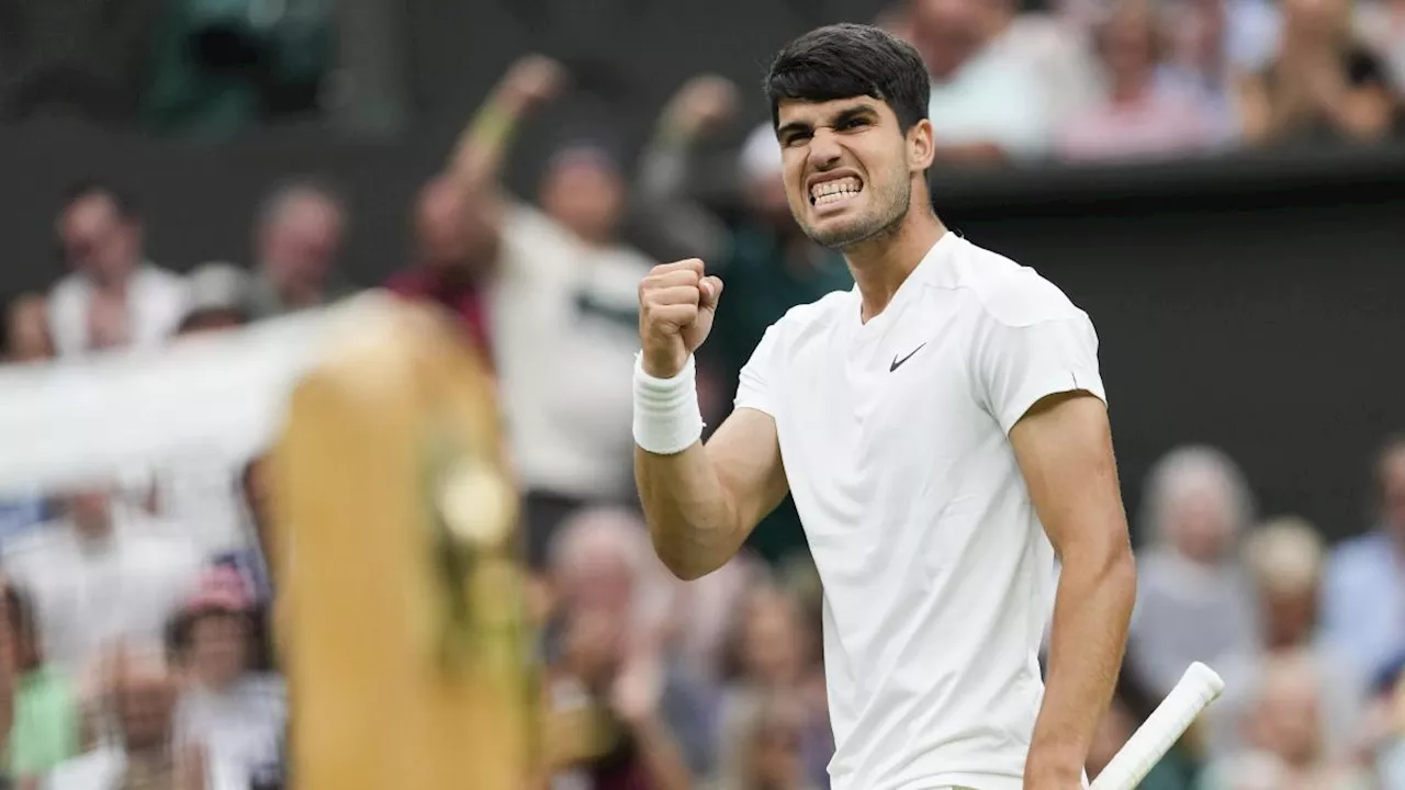 Wimbledon: Carlos Alcaraz remonta y vence a Frances Tiafoe para instalarse en la cuarta ronda