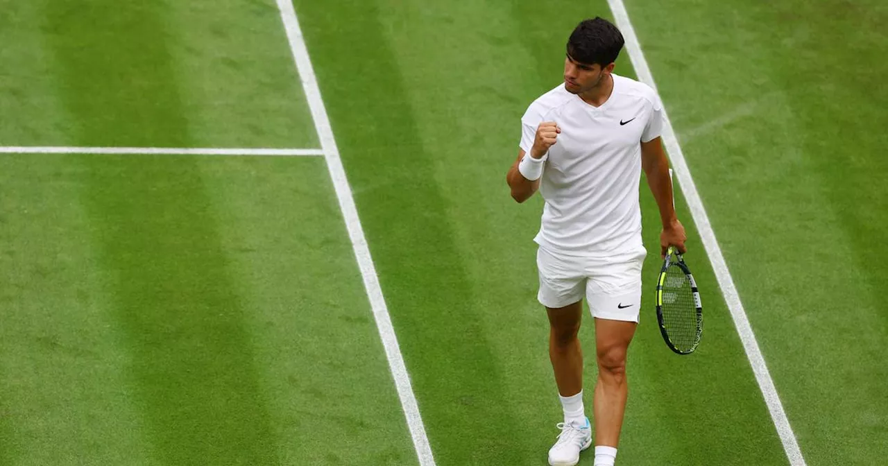 Wimbledon : la pluie retarde le début des matches, Alcaraz, Humbert, Monfils et Sinner attendus