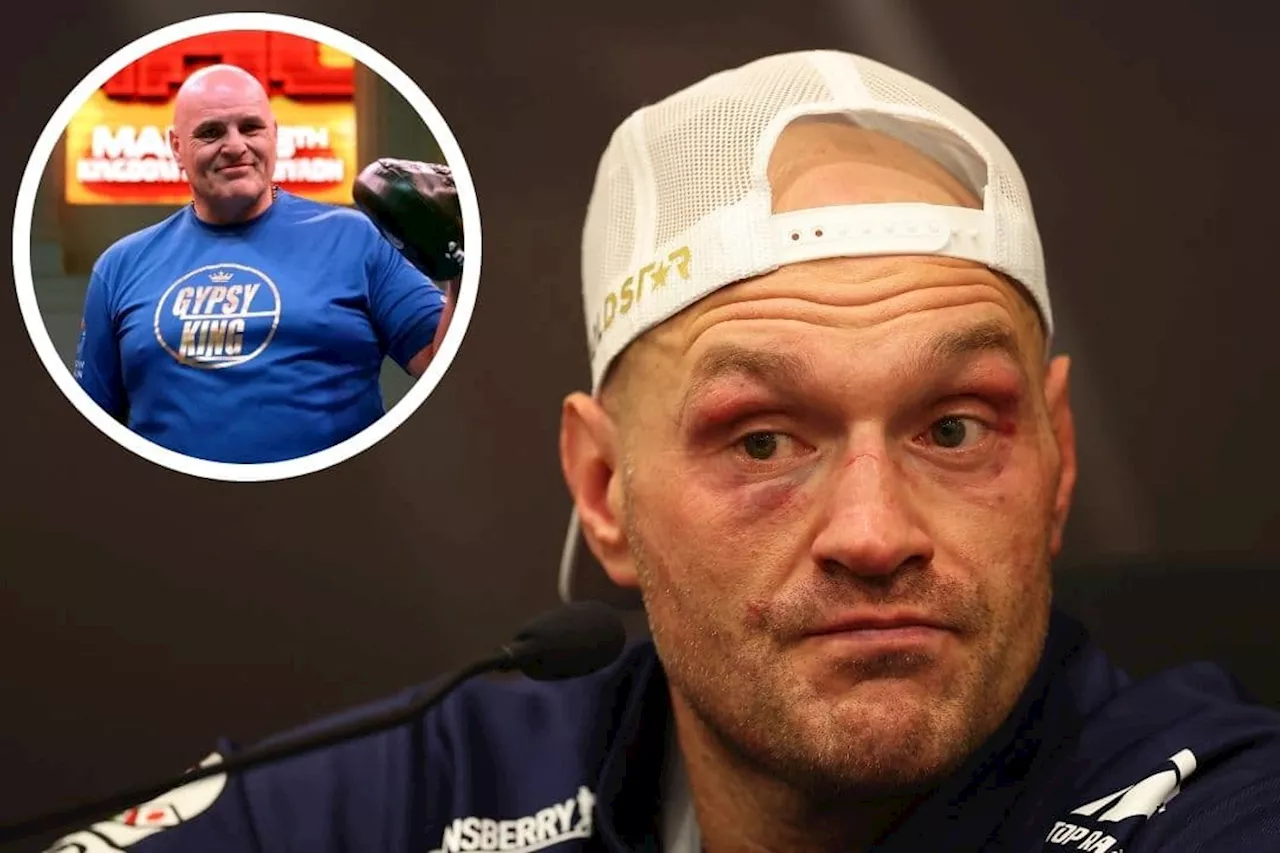 Tyson Fury’s brother hints father John Fury lost Tyson his match against Usyk