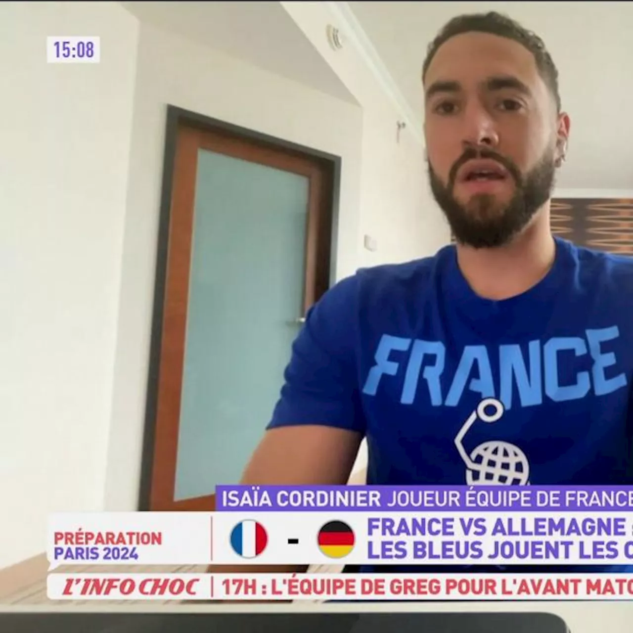 Isaïa Cordinier, arrière de l'équipe de France de basket : « On a les capacités pour devenir la meilleure d...