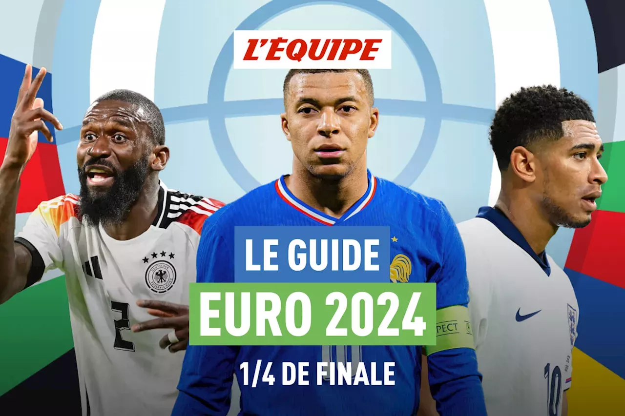 Le guide des quarts de finale de l'Euro 2024 Portugal France Head