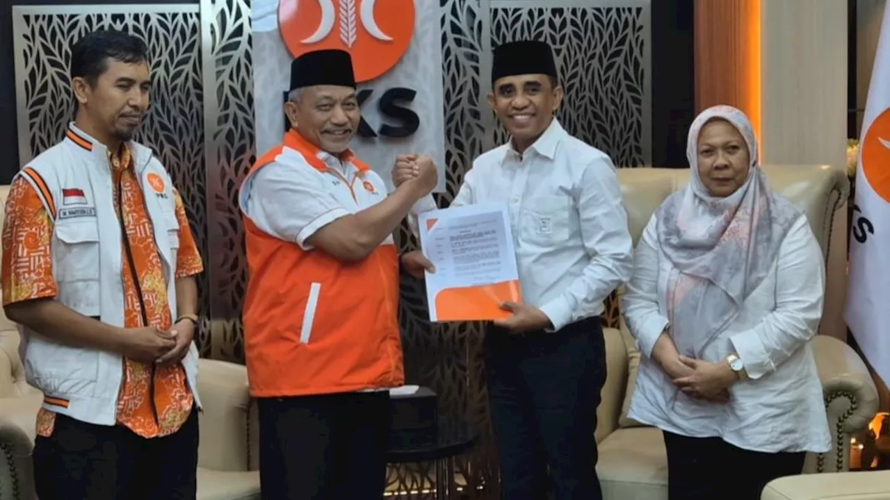 Pilkada Sulteng 2024, PKS Beri Surat Rekomendasi untuk Pasangan Anwar-Reny