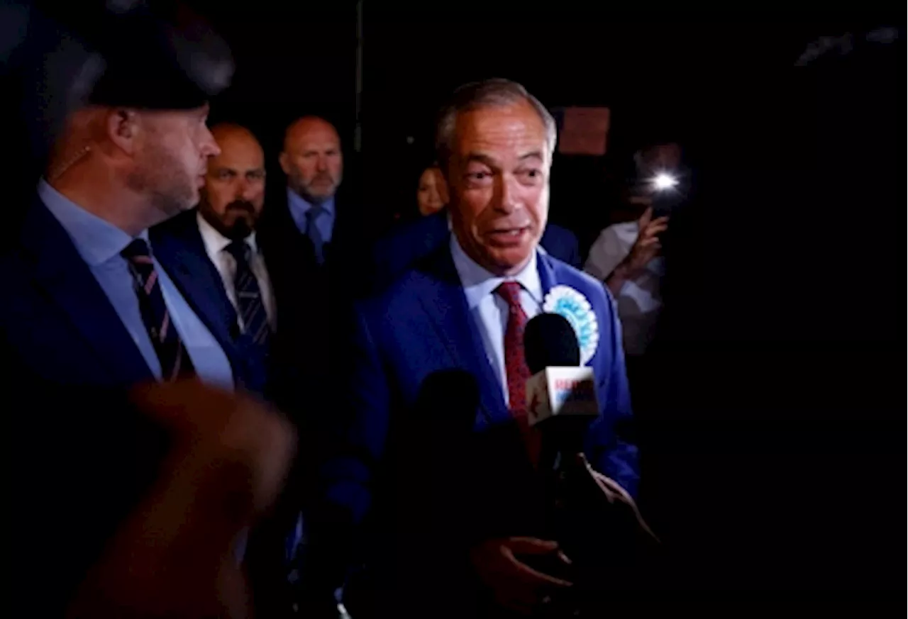 Victory at last: Nigel Farage of right-wing Reform Party finally secures seat in UK parliament