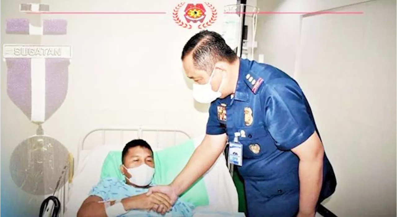 Cop wounded in Kabankalan City drug bust awarded