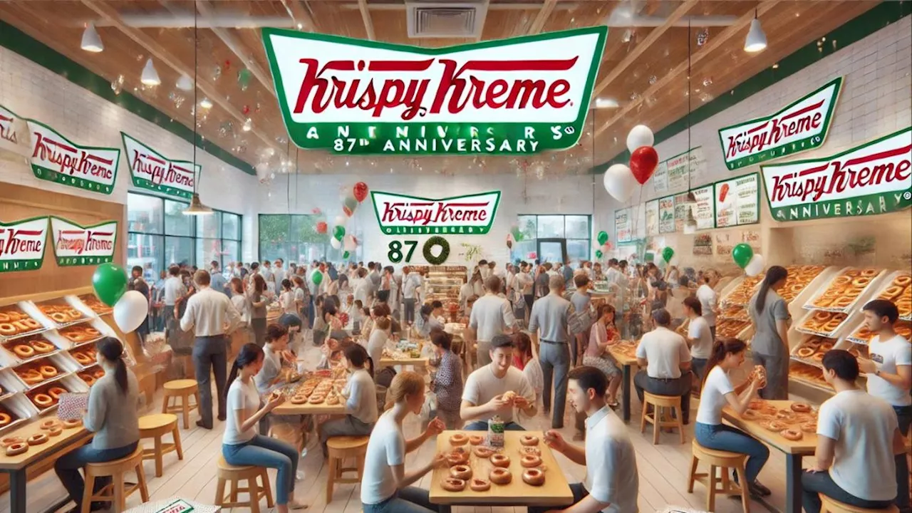 Krispy Kreme celebrará sus 87 años realizando un increíble concurso