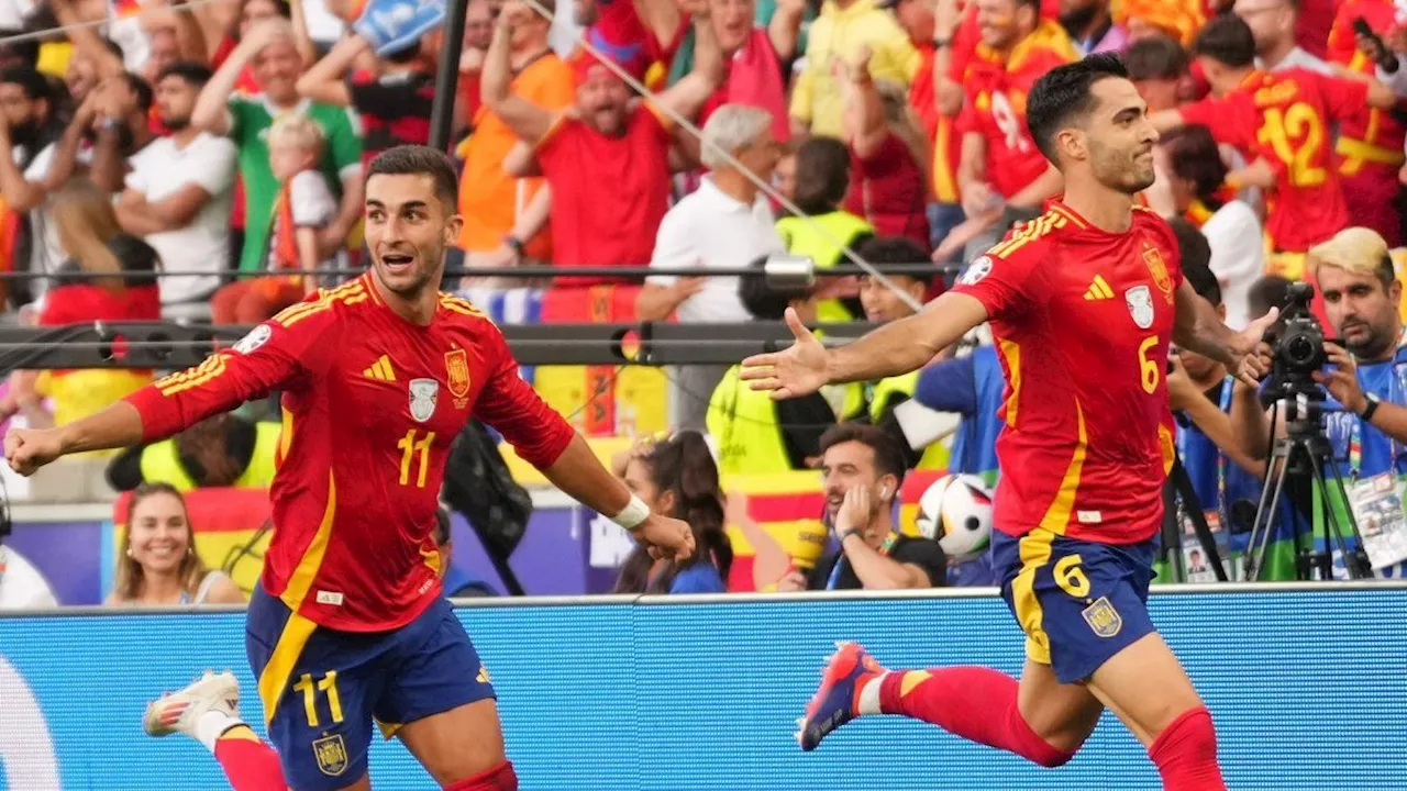 En el alargue, España le ganó a Alemania y pasó a semifinales de la Eurocopa 2024