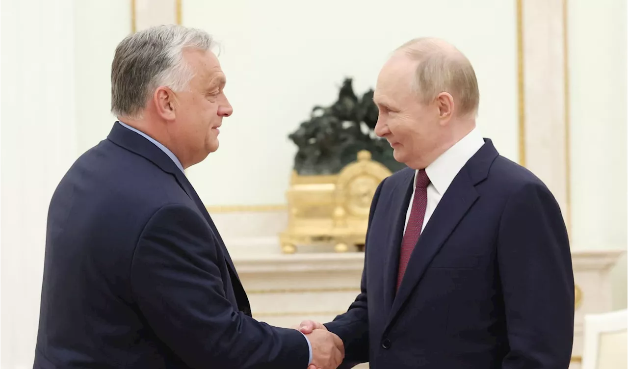 Putin's Hungarian ally Orban draws EU ire over ‘peace mission' to Moscow