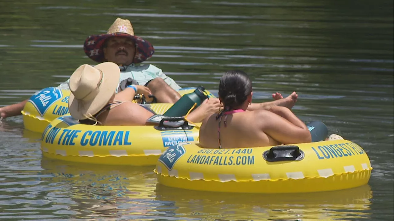 Drought doesn't stop Comal River revelers during holiday weekend, businesses prepare