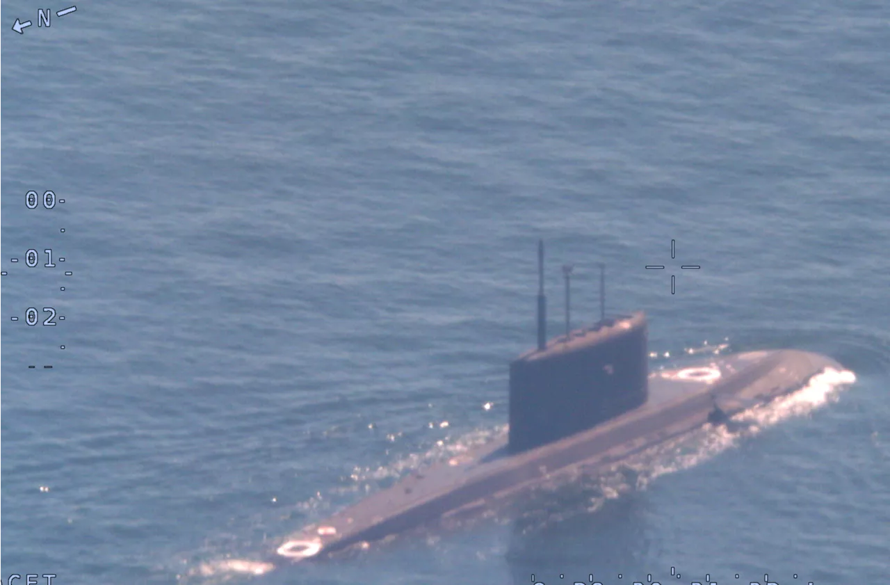 Pictures Show US's NATO Ally Shadowing Russian Attack Submarine